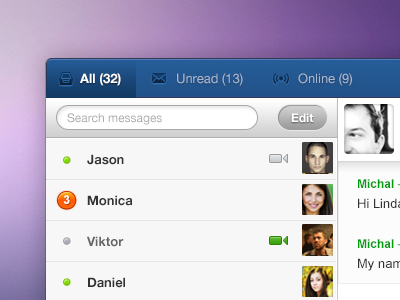 new cool chat window little preview chat messages new soft ui web