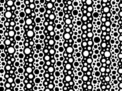 Spotted Wavy Pattern abstract art license art licensing black and white dots dotted etampado illustraion pattern pattern design spots surface design surface pattern