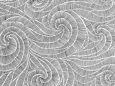 Hatched Swirls Pattern abstract abstract art art licensing black black and white drawing illustration license pattern pattern design patterns surface design