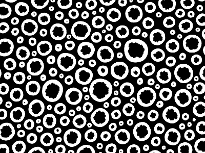 Circle Barnacle Pattern abstract black black and white circle circles dots drawing handdrawn handmade illustration outline outlined outlines pattern pattern design patterns pen round surface design