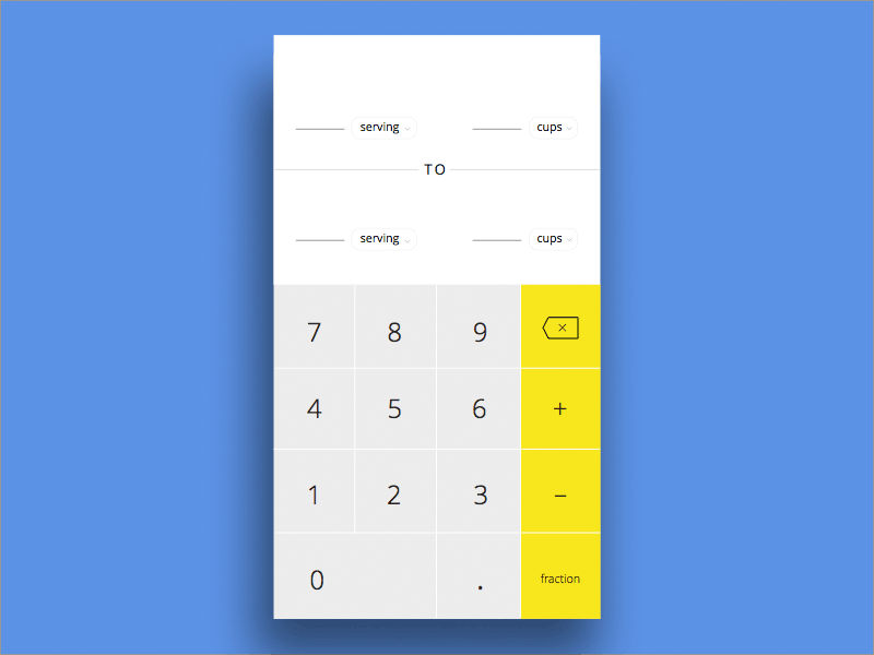 004 -- Calculator calculator daily ui gif interaction ui ux