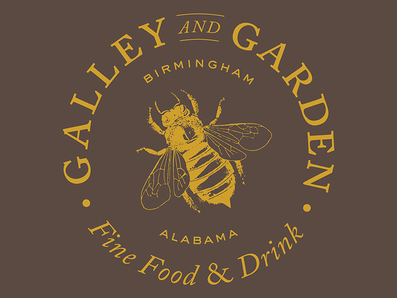 Galley And Garden Logo Birmingham Al By Green Olive Media On
