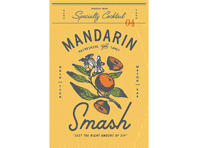 Mason's Cocktail Card #4 / Nashville, TN branding cocktail nashville