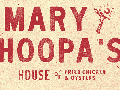 Mary Hoopa's Restaurant - Atlanta, GA logo design restaurant branding restaurant design