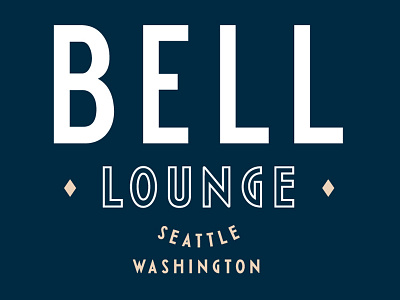 Bell Lounge logo design logo design restaurant design