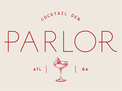 Parlor Cocktail Den Logo