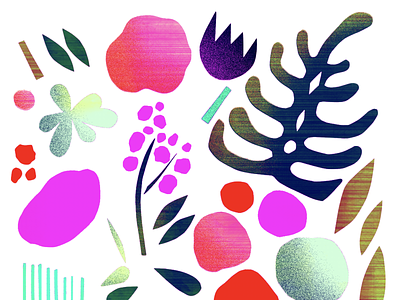 Matisse Cutouts color flowers imperfect matisse palm paper plants texture