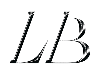 Custom Type // 02 blackandwhite branding chrome chrometype custom customlettering logo monogram texture type typography