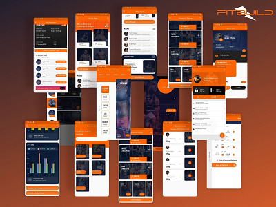 FITBUILD= Multi trainer GYM Mobile app