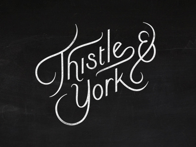 T&Y branding custom hand drawn identity lettering logo mark script