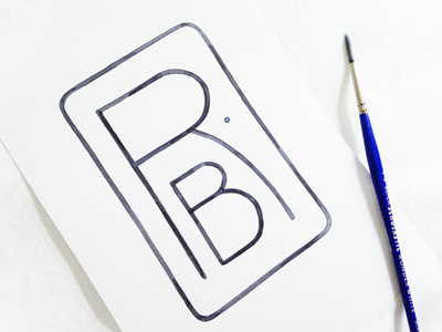 River Bar brand branding custom hand drawn lettering logo logotype mark script word mark wordmark