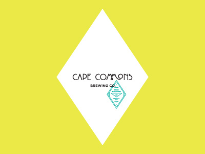 Cape Commons beer brand branding brewery custom logo logotype packaging word mark wordmark