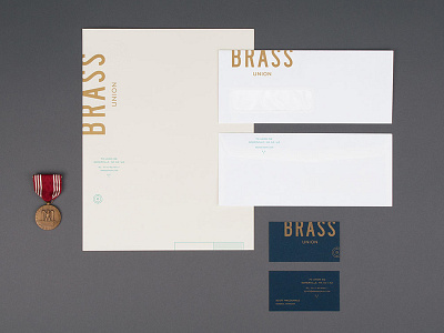 Brass bar brand branding business card club envelope identity letterhead logo mark restaurant stationery