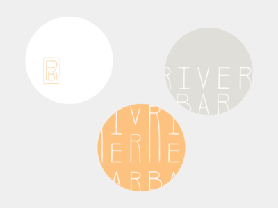 River Bar bar beer mats brand branding club coasters identity logo mark restaurant