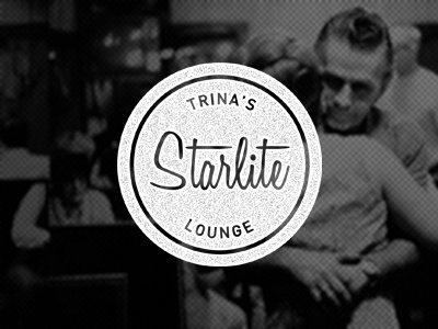 Starlite Lounge bar branding logo mark restaurant type