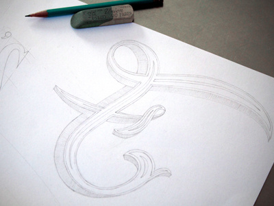 F custom identity lettering logo mark type typography