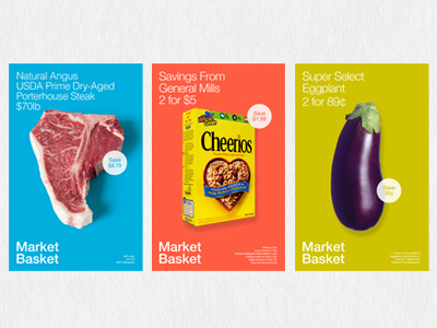 MB color grocery poster print supermarket