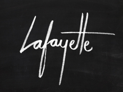 Lafayette by Jennifer Lucey-Brzoza on Dribbble