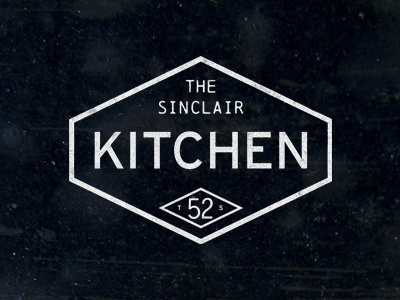 The Sinclair bar identity kitchen logo mark restaurant venue