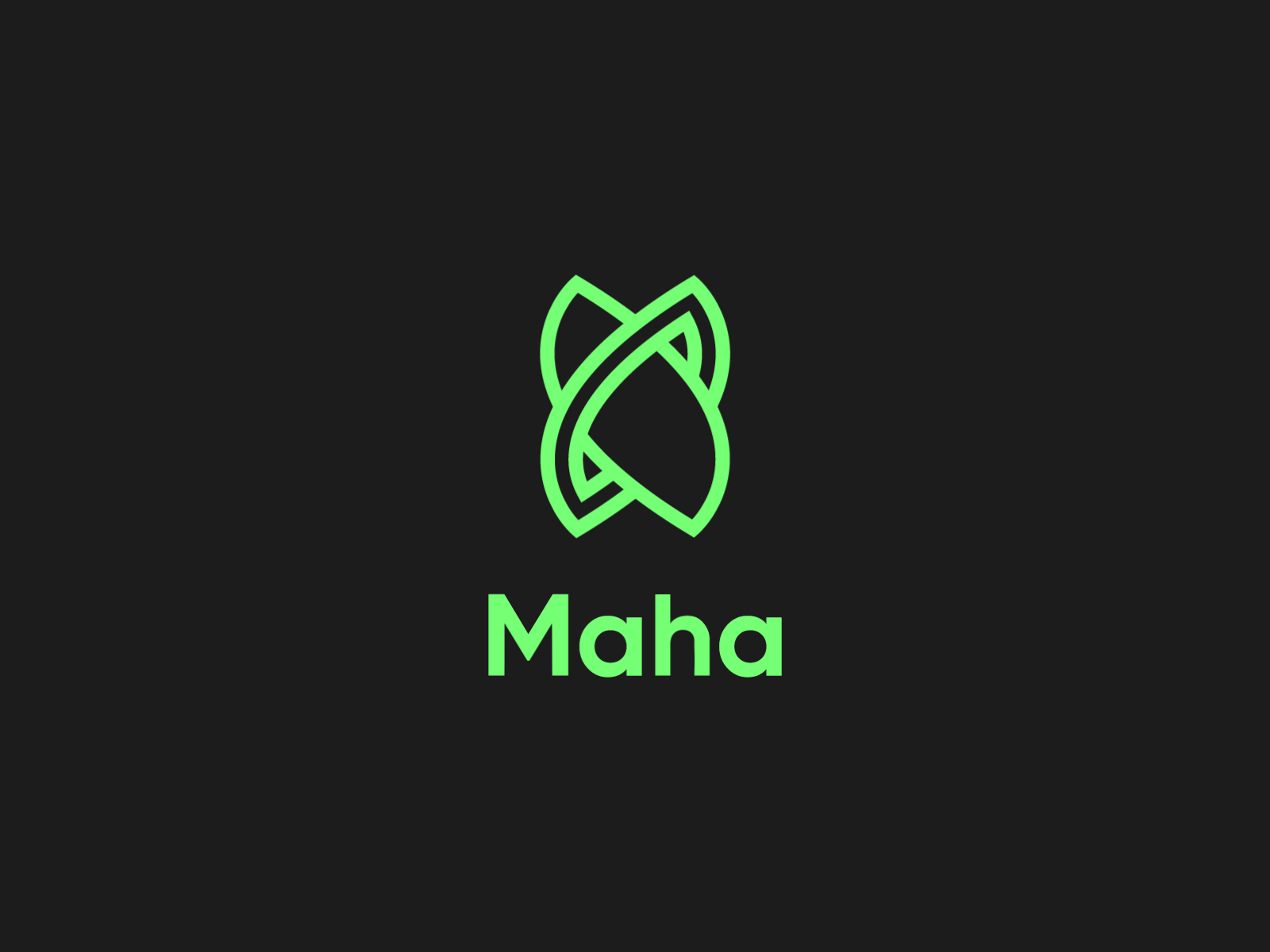 Maha. Logo animation