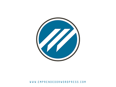 Wordpress Blog Logo blog blogger brand branding design graphicdesign logo logotipe wordpress