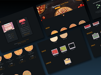 Good Pizza Great Pizza (pages) contact create css design features footer html interactive landing nav pizza responsive ui video game