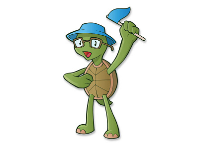 Turtle Cartoon Mascot cartoon mascot turtle