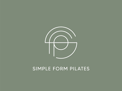 Branding Design - Simple Form Pilates branding design icon logo typography