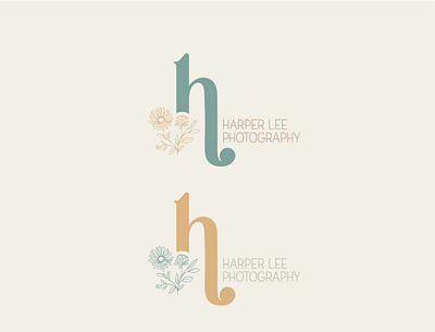 Harper Lee Photography - Secondary Logo branding design graphic design handlettering illustration logo typography