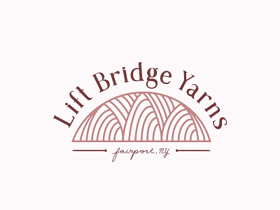 Lift Bridge Yarns Logo Design