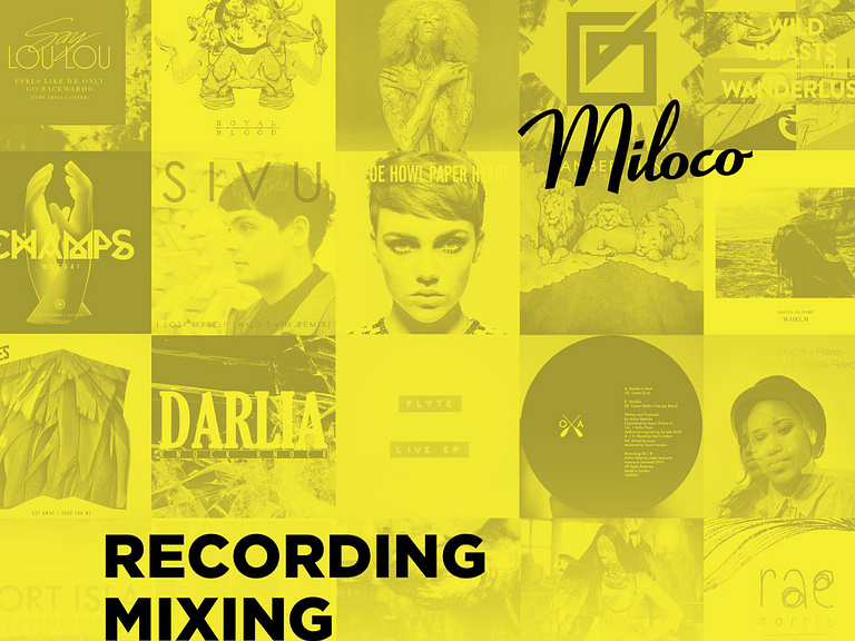 Music Ad WIP by Alex Collins for Ether Creative on Dribbble