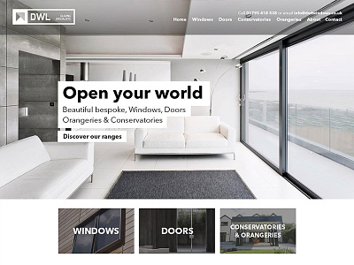 Windoors clean conservatories doors muffin hands responsive website white windows