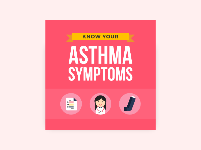 Asthma Symptoms by Isabella Lo on Dribbble