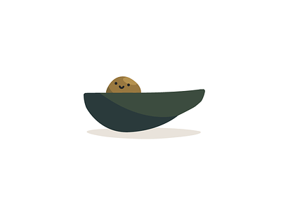 Avocado Pit avocado fruit illustration pit