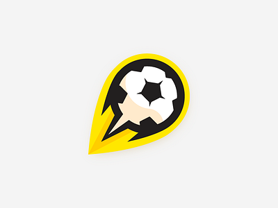 Futbol (Sunburst) athlete athletics futbol gym logo soccer sports sports team team