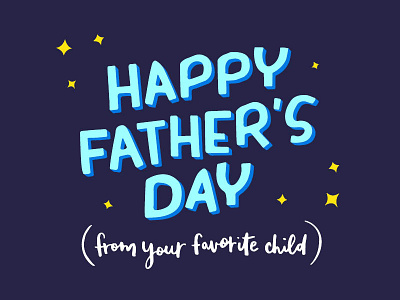 Father's Day Handlettering