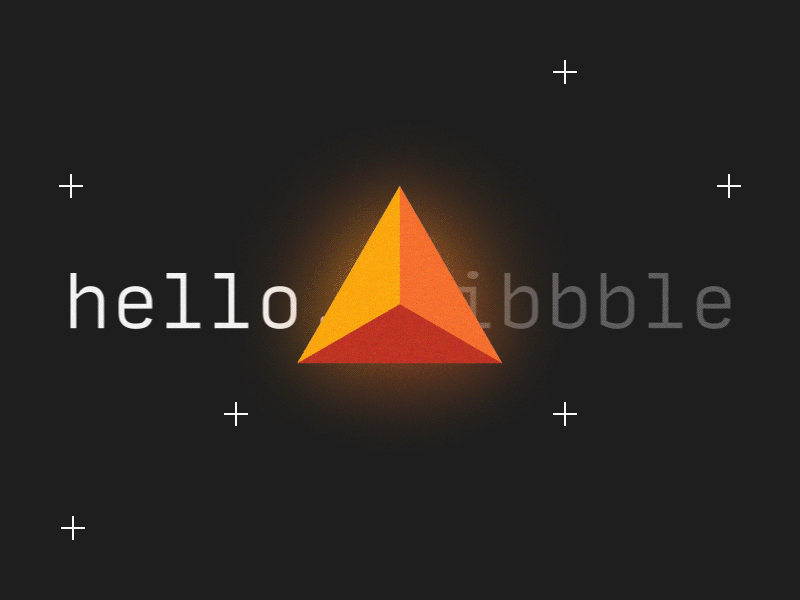 Hello Folks! animation hello logotype motion