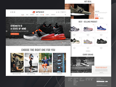 Sport Shoe - Home Page