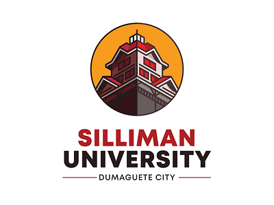 Silliman University, Silliman Hall building city dumaguete hall isometric philippines school silliman sticker university