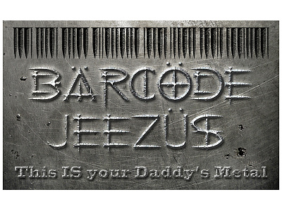 Barcode Jeezus band logo