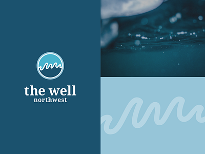 The Well Northwest Logo brand branding church identity logo logo design logomark northwest the well w water