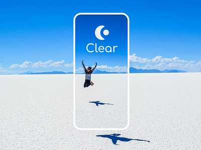 Clear | Financial App Design app branding design icon logo ui ux