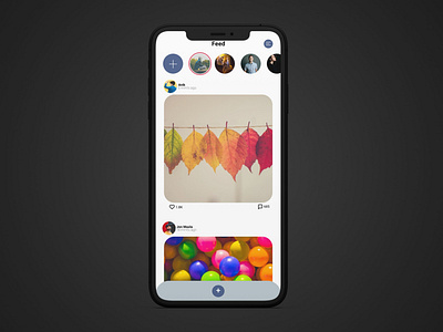 Ui Ux Designs social media Mobile app