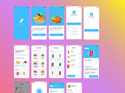 Ecommerce App ui ux design