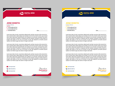 Creative Letterhead Design