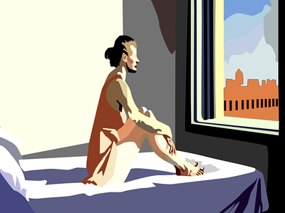 Morning Sun design illustration illustrator minimalism vector