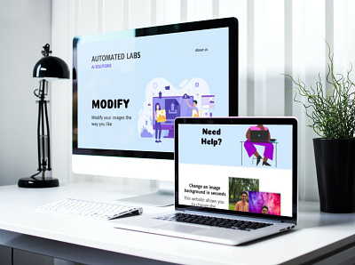 Modify - Prototypes branding design figma illustration logo typography ui ux webdesign