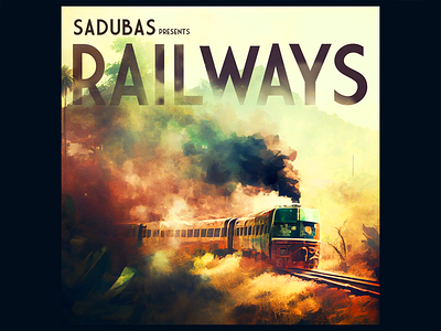 Cover art for "Railways" by Sadubas graphic design