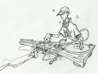 Turntablist Sketch