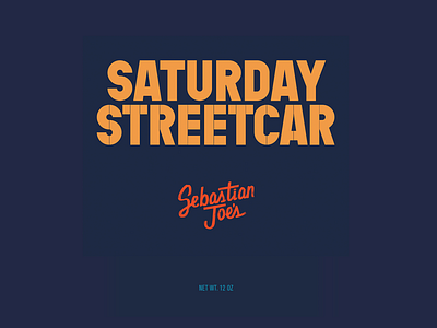 Sebastian Joe's -  Saturday Streetcar Coffee